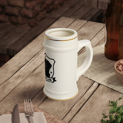 Black Labrador Beer Stein | Heritage Crest Collection