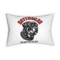 "Rottweiler... Guardians Of The Heart And Home"  Spun Polyester Lumbar Pillow