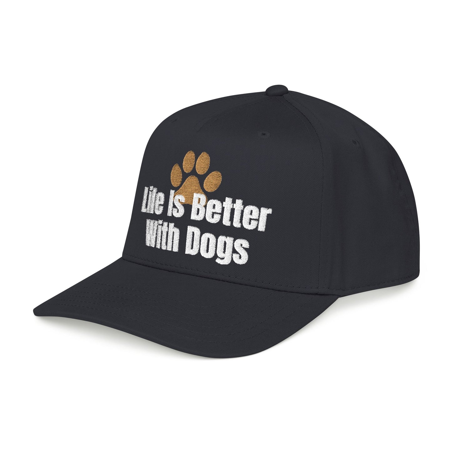 Life is Better With Dogs Embroidered Hat | Sassy Canine Collection