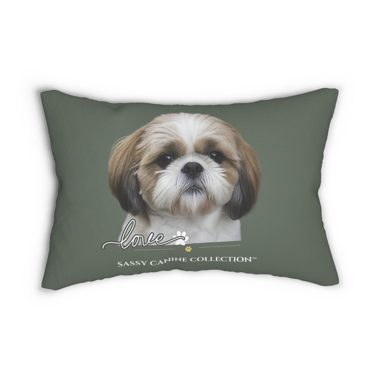 Shih Tzu Lover Decorative Pillow | Sassy Canine Collection