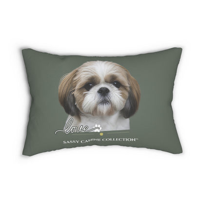Shih Tzu Lover Decorative Pillow | Sassy Canine Collection