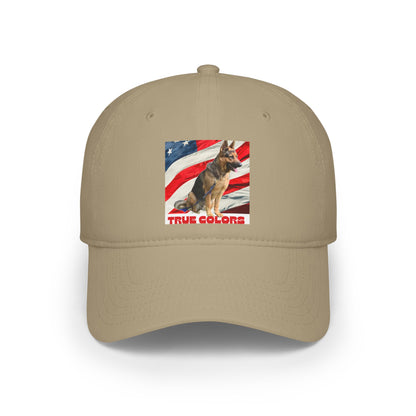 "True Colors" Military Dog Lover Baseball Cap