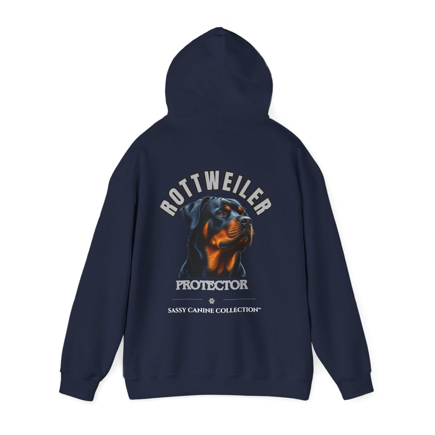 Rottweiler "Loyal Powerful Fearless"  Premium Dog Lover Hoodie | SASSY CANINE COLLECTION™