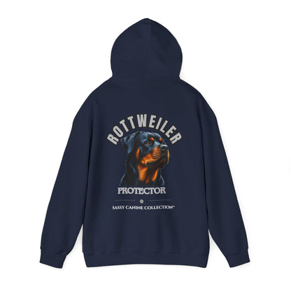 Rottweiler "Loyal Powerful Fearless"  Premium Dog Lover Hoodie | SASSY CANINE COLLECTION™