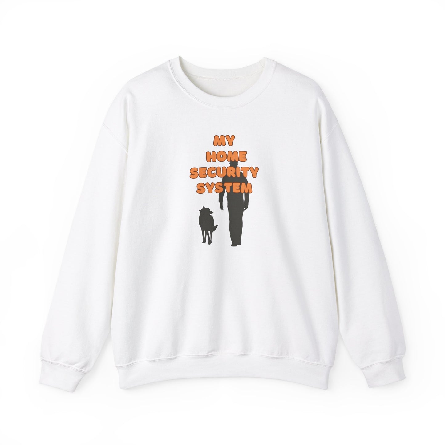 "My Home Security System" Unisex Heavy Blend™ Crewneck Sweatshirt