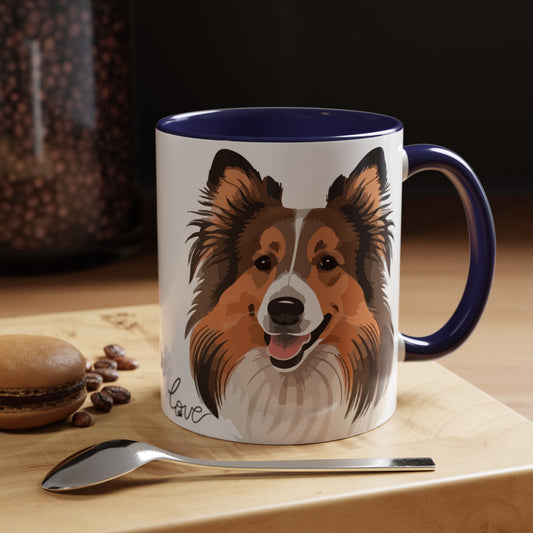 Sheltie Love Mug (11 oz)