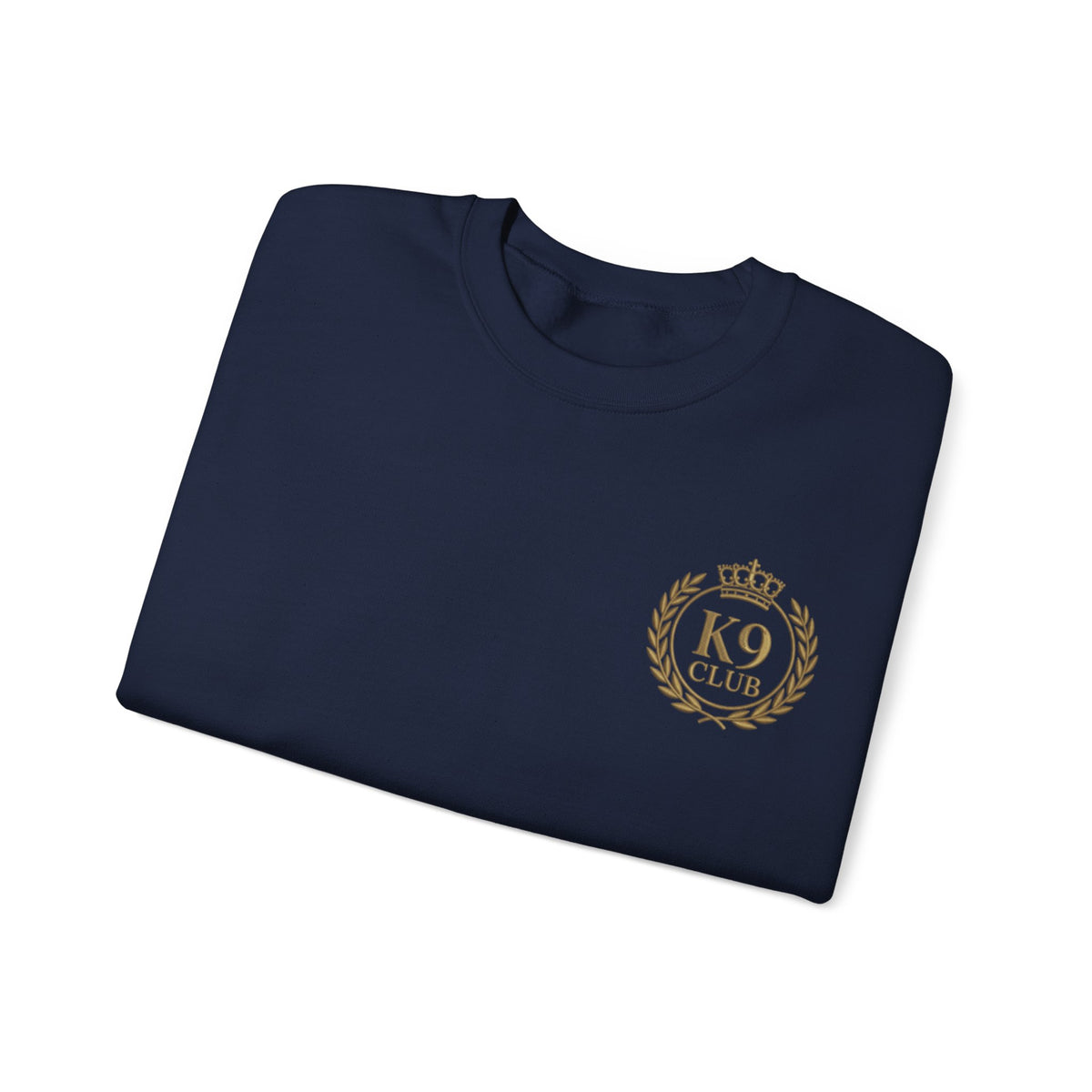 German Shepherd Gold Crest Crewneck Sweatshirt