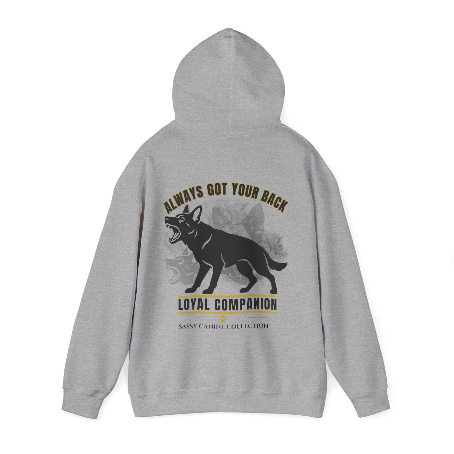 German Sheperd K-9 Hoodie - Always Got Your Back | Sassy Canine Collection™