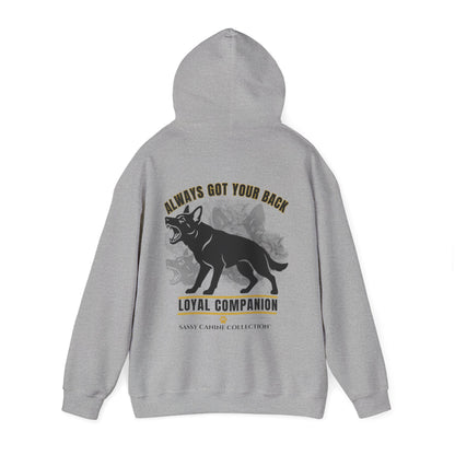 German Sheperd K-9 Hoodie - Always Got Your Back | Sassy Canine Collection™