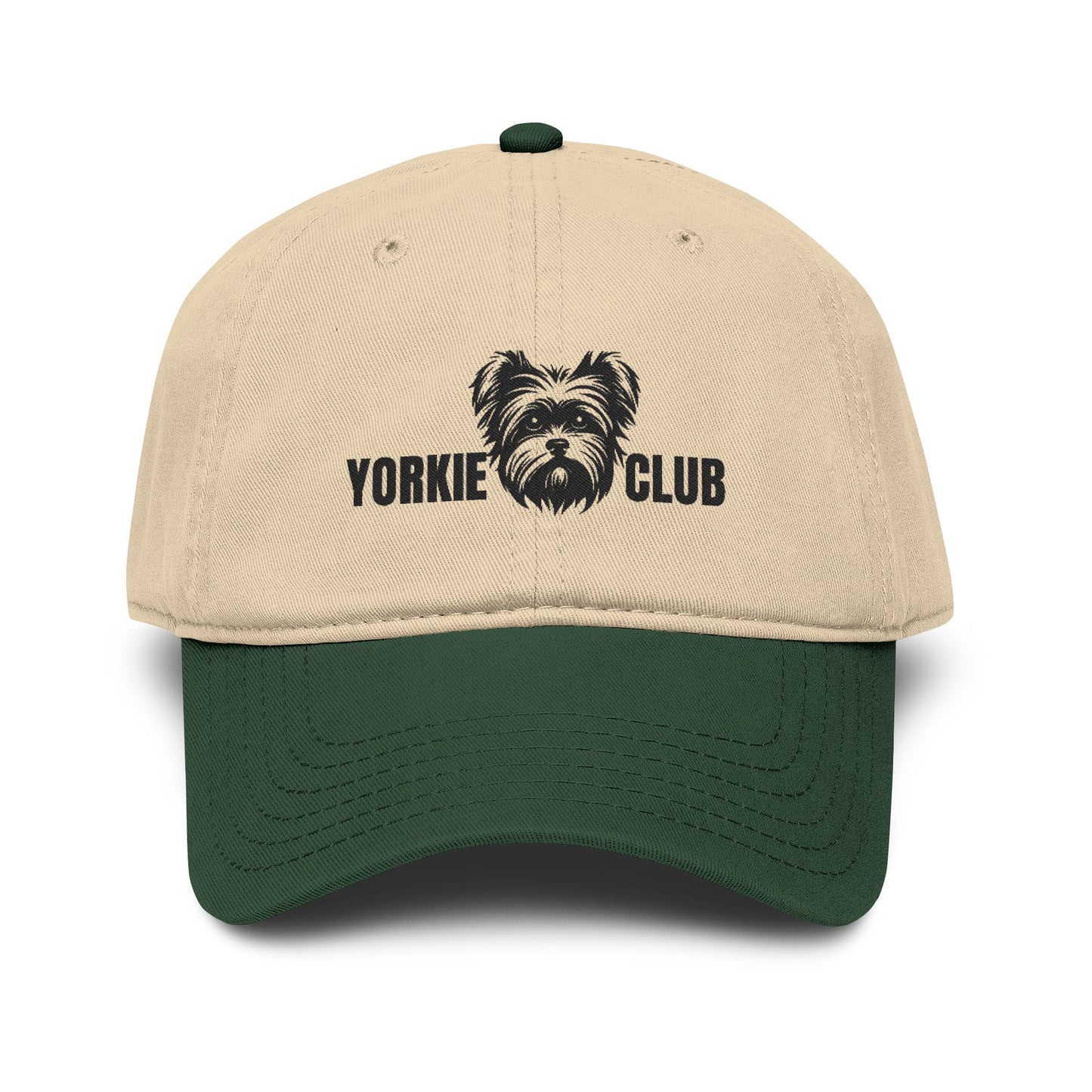 Yorkie Club Embroidered Hat