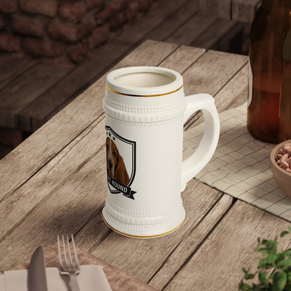 Basset Hound Beer Stein Mug | Heritage Crest Collection