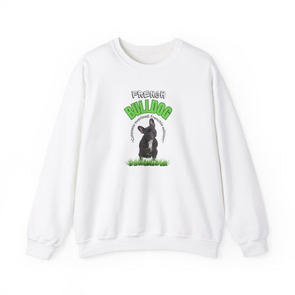 "French Bulldog...Cuteness Overload...Frenchie Edition"  Unisex Heavy Blend™ Crewneck Sweatshirt