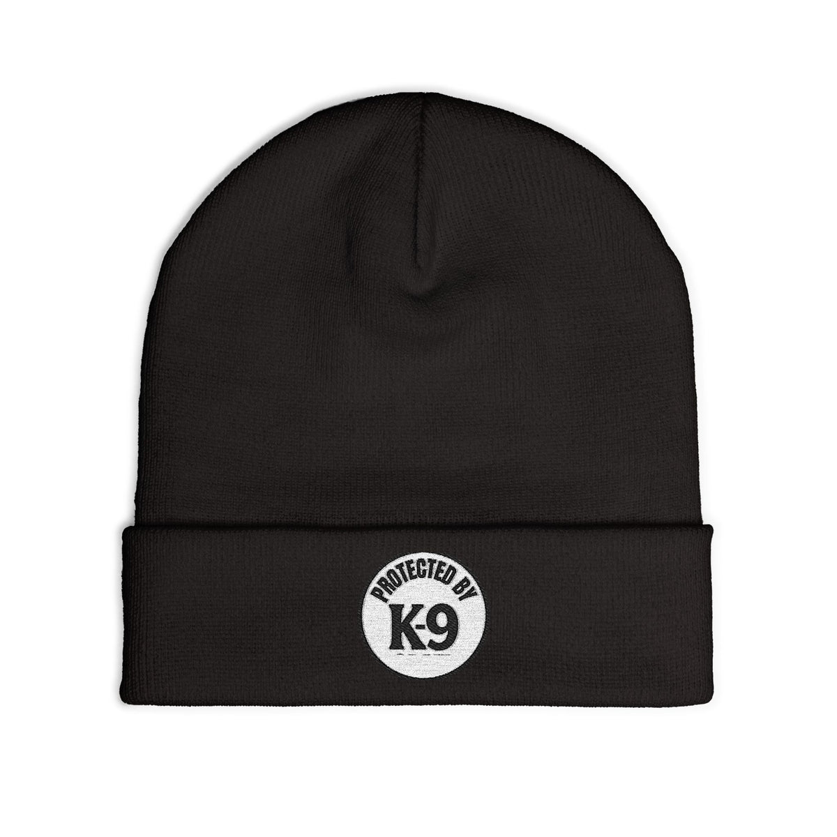 Protected by K-9 Embroidered Knit Hat