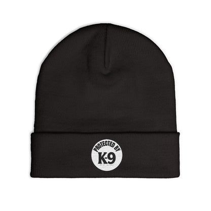 Protected by K-9 Embroidered Knit Hat