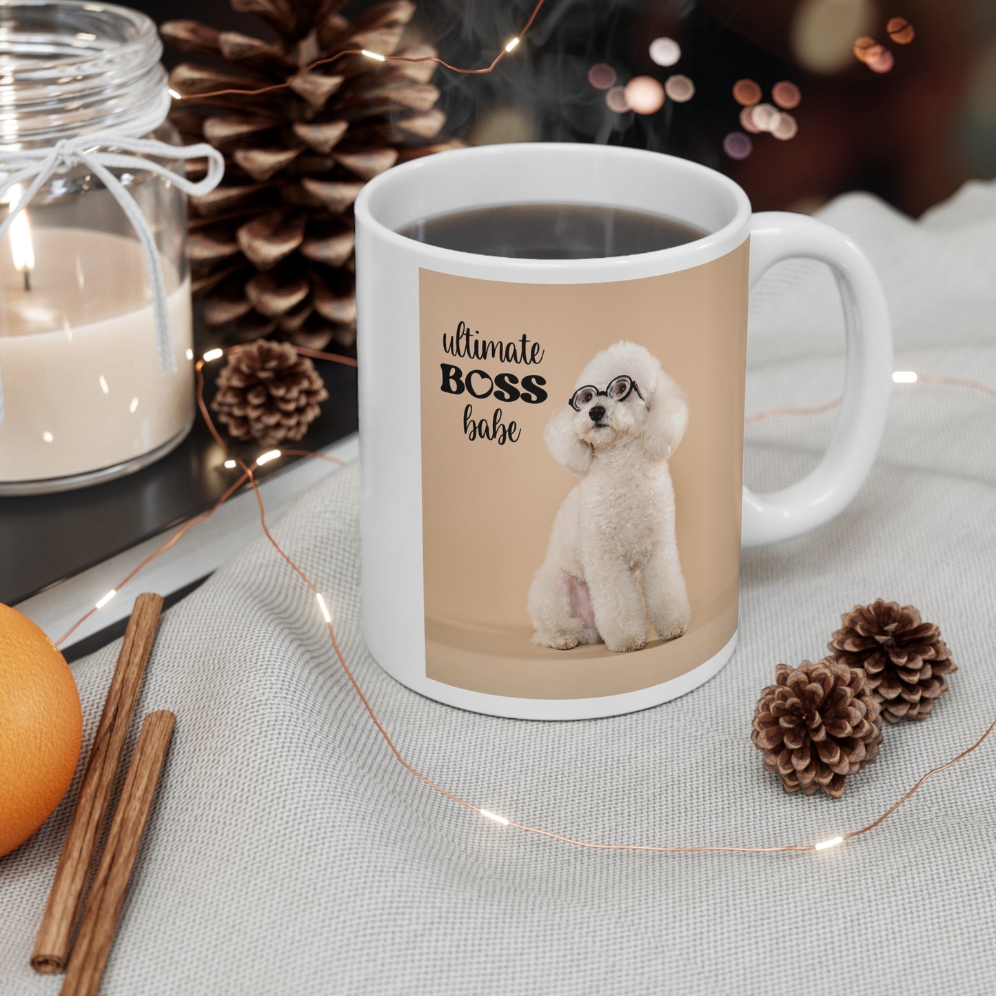 "Ultimate Boss Babe" Dog Lover Mug 11oz