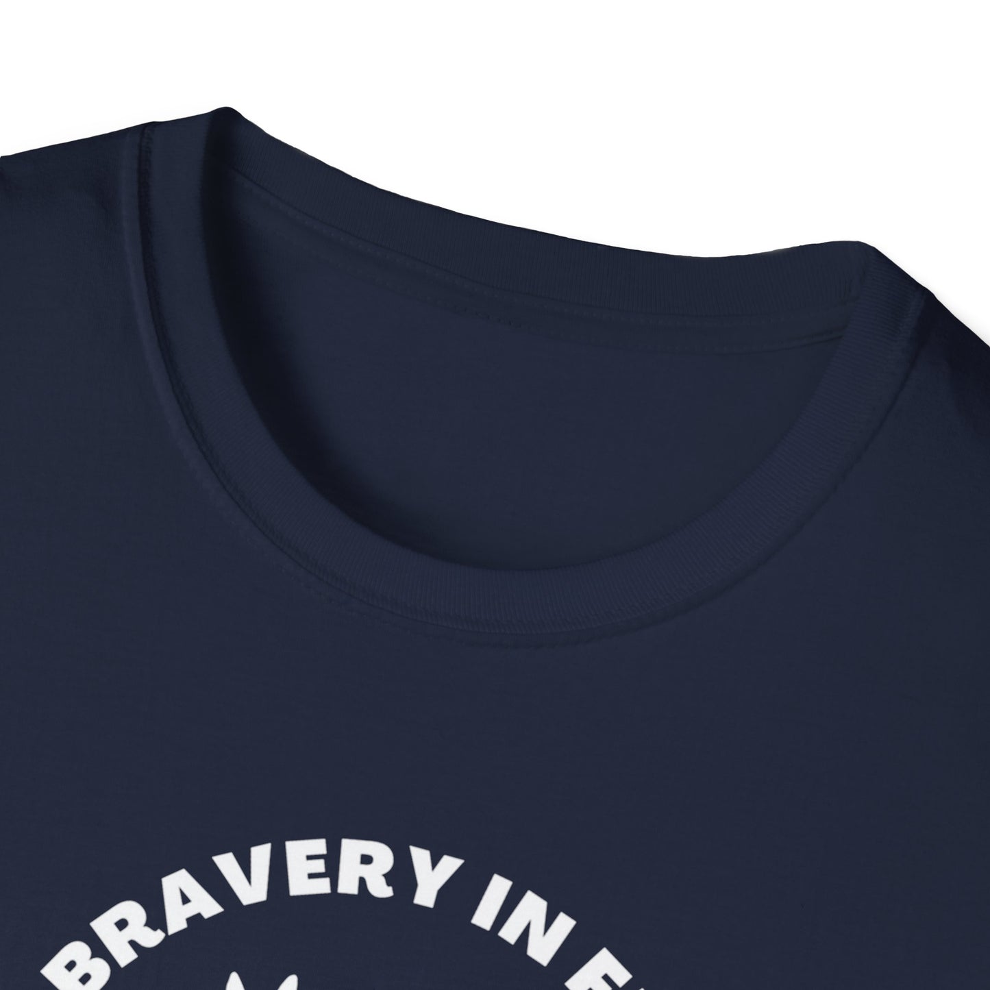"Bravery in Fur....Loyalty in Action"  K-9 Lovers Unisex Softstyle T-Shirt