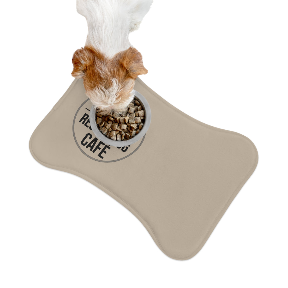 RESCUE DOG CAFÉ - Pet Feeding Mat 19″ × 14″