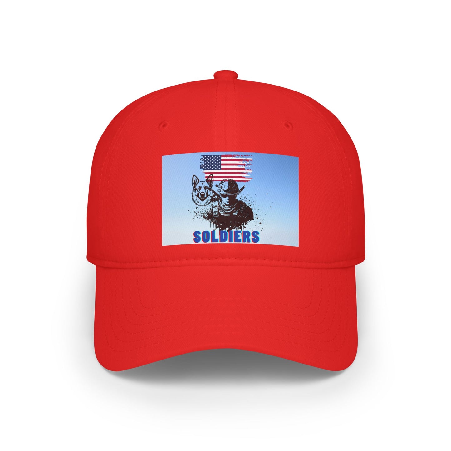 "Soldiers" Military Dog Lover Baseball Cap