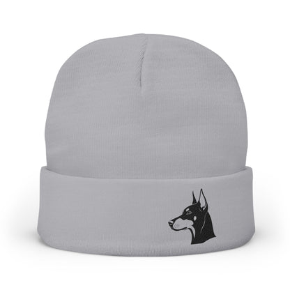 Doberman Embroidered Knit Beanie | SASSY CANINE COLLECTION™ | Premium Winter Hat