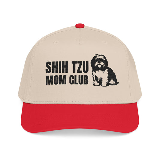 Shih Tzu Dog Mom embroidered hat - gift for Shih Tzu moms and small dog lovers - Sassy Canine Collection