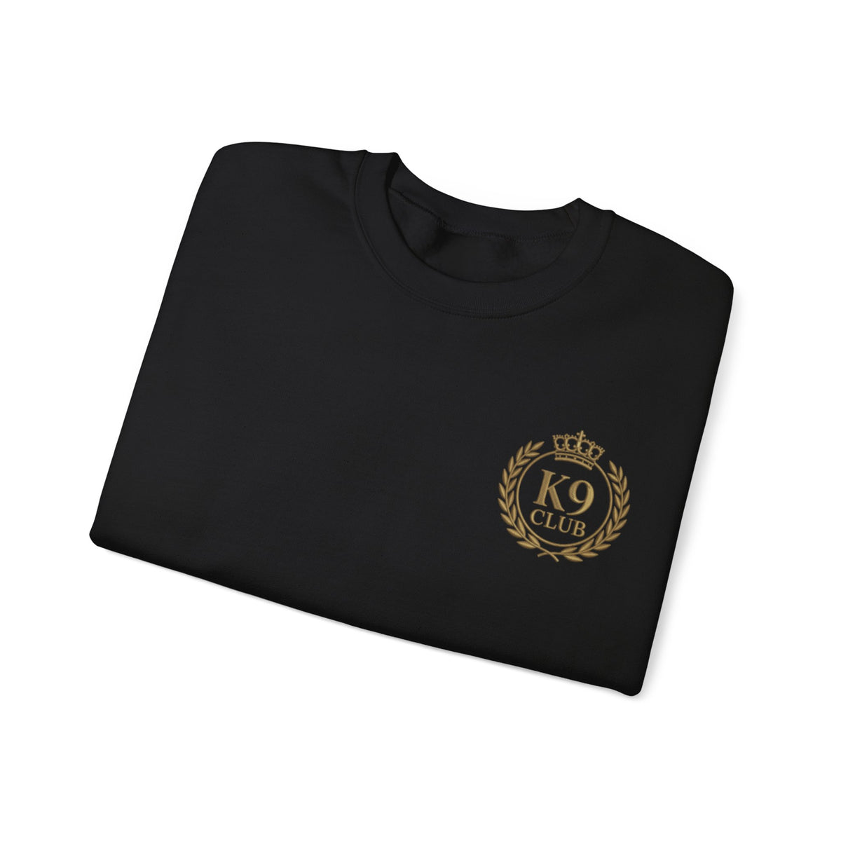 German Shepherd Gold Crest Crewneck Sweatshirt