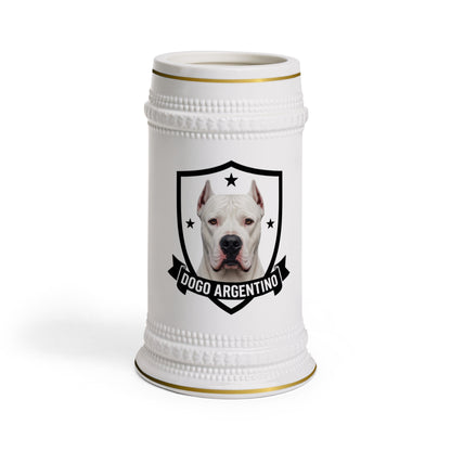 Dogo Argentino Beer Stein | Heritage Crest Collection