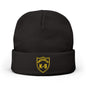 Protected by K-9 Gold Shield Embroidered Knit Hat