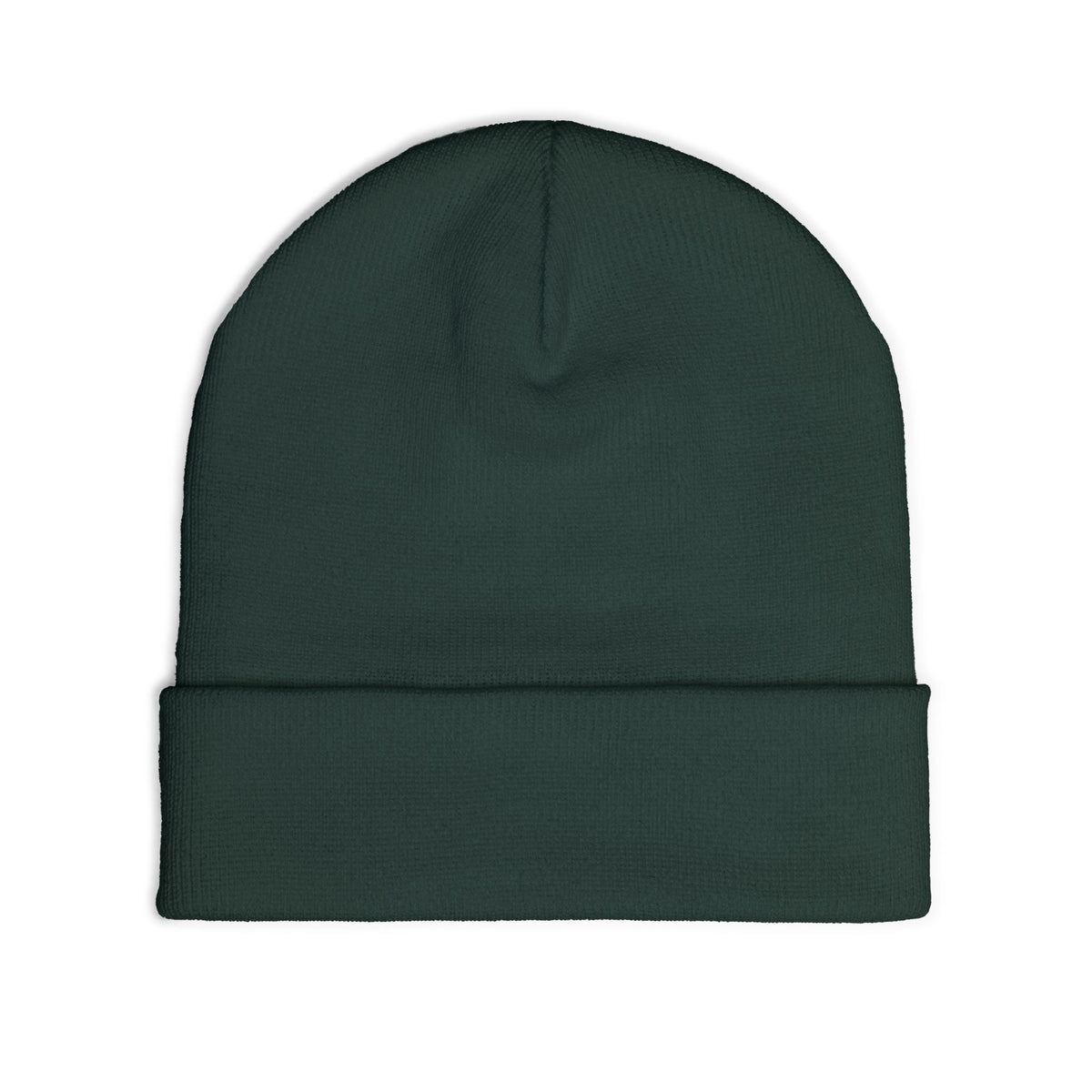 French Bulldog Embroidered Cuffed Knit Hat