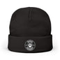 Black knit DOG PARENT HAT