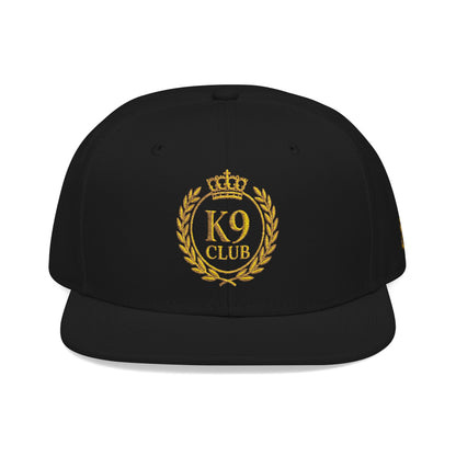 German Shepherd K9 Club Embroidered Snapback Hat - Dog Owner Cap