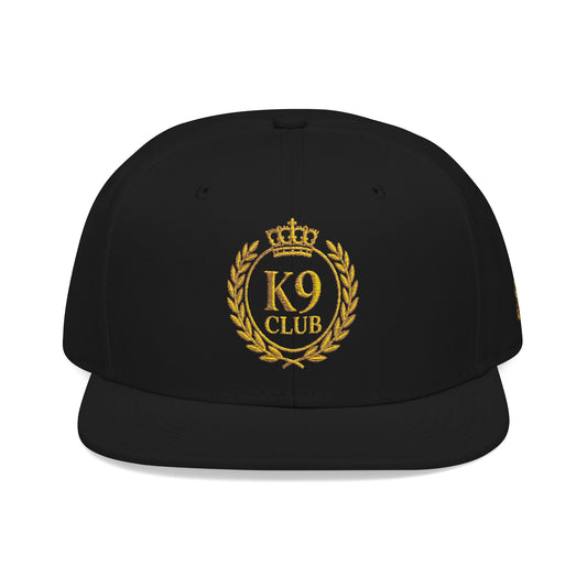 German Shepherd K9 Club Embroidered Snapback Hat - Dog Owner Cap