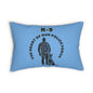 "K-9 The Heart Of Our Police Force" Spun Polyester Lumbar Pillow