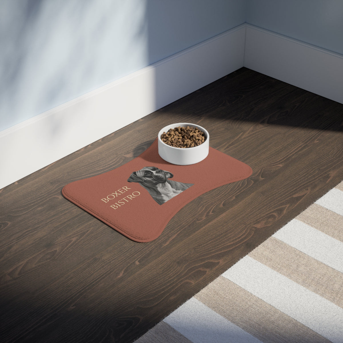 BOXER BISTRO - Pet Feeding Mat 19″ × 14″