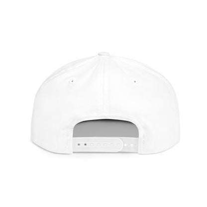 Embroidered Dog Lover Flat Bill Snapback