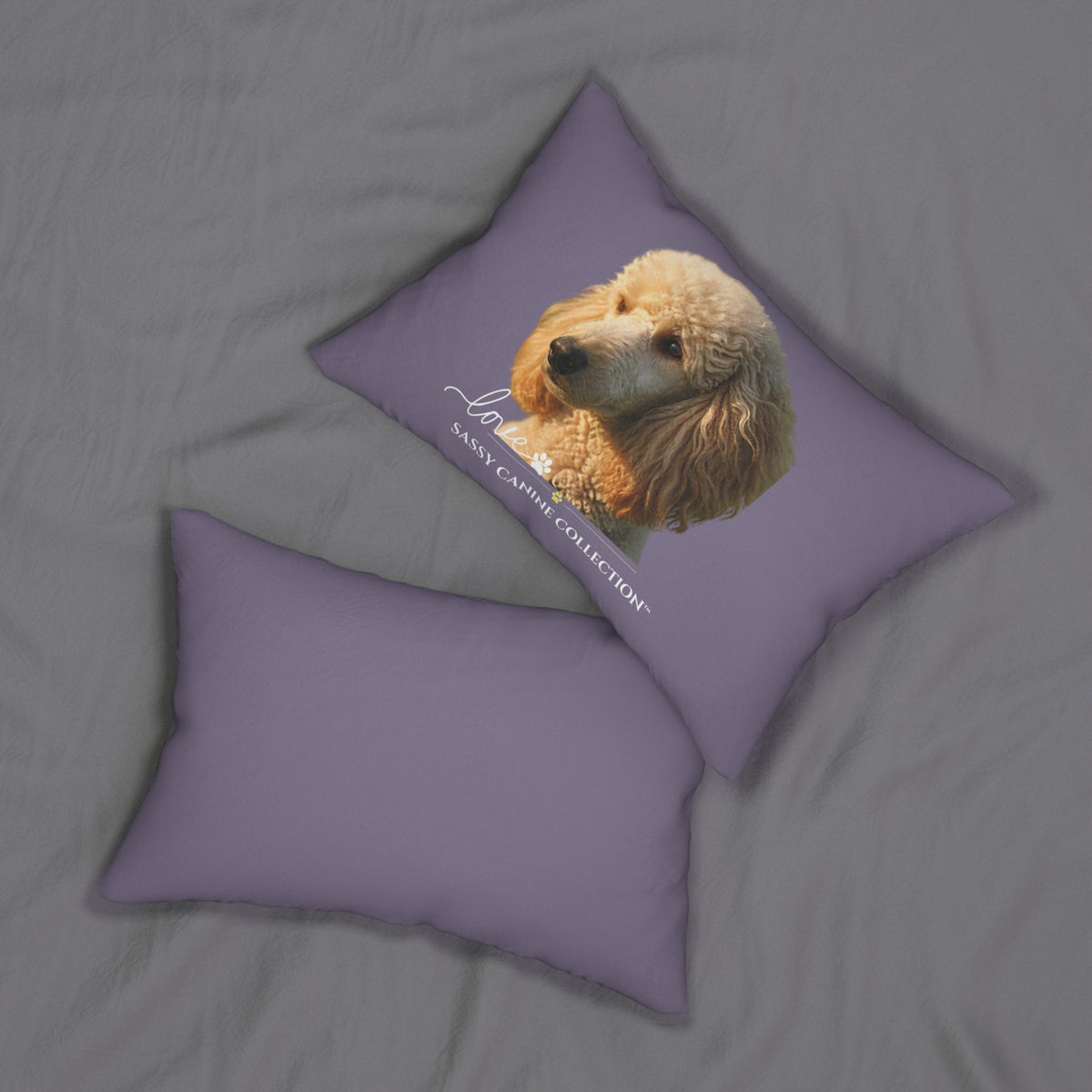 Poodle Lover Decorative Pillow | Sassy Canine Collection