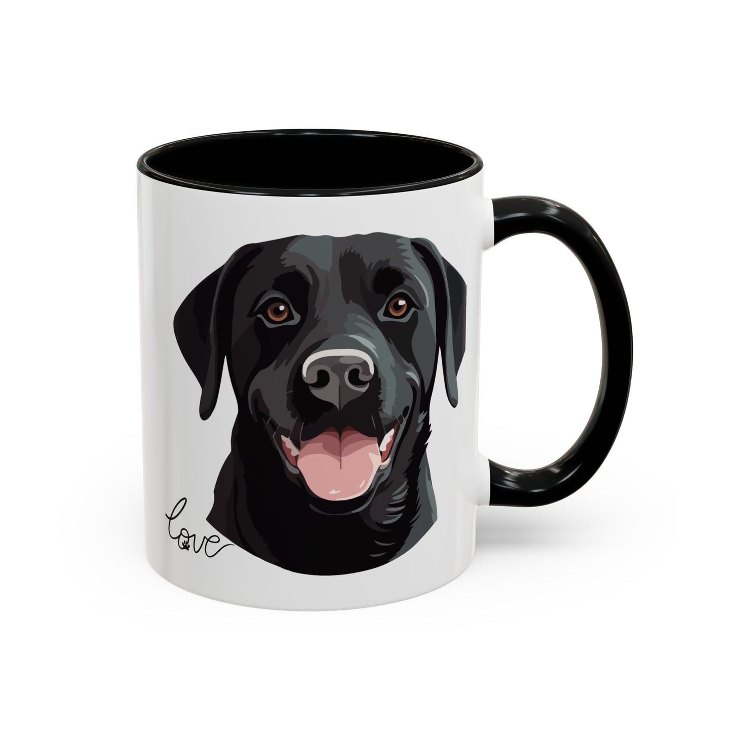 Black Labrador Love Mug (11oz)