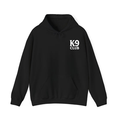 BLACK HOODIE K-9 CLUB