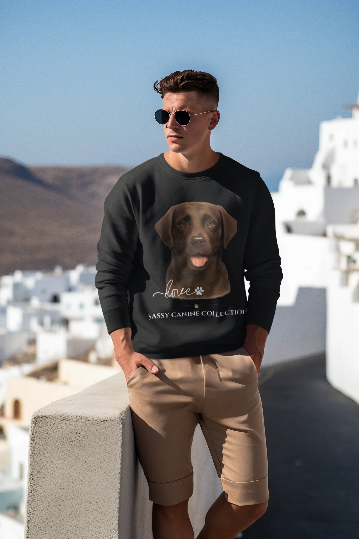 Brown Labrador Love Collection Sweatshirt