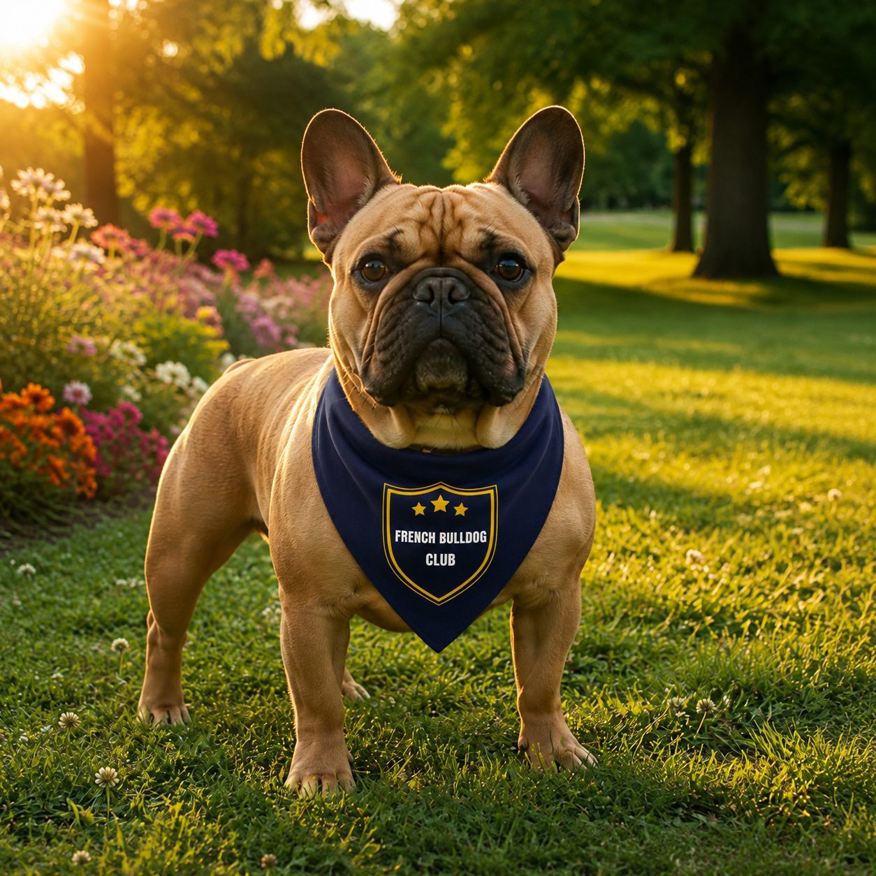 French Bulldog Club Dog Bandana