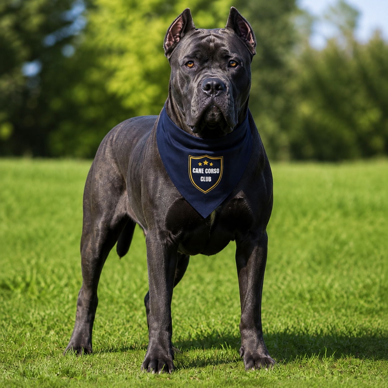CANE CORSO CLUB DOG BANDANA