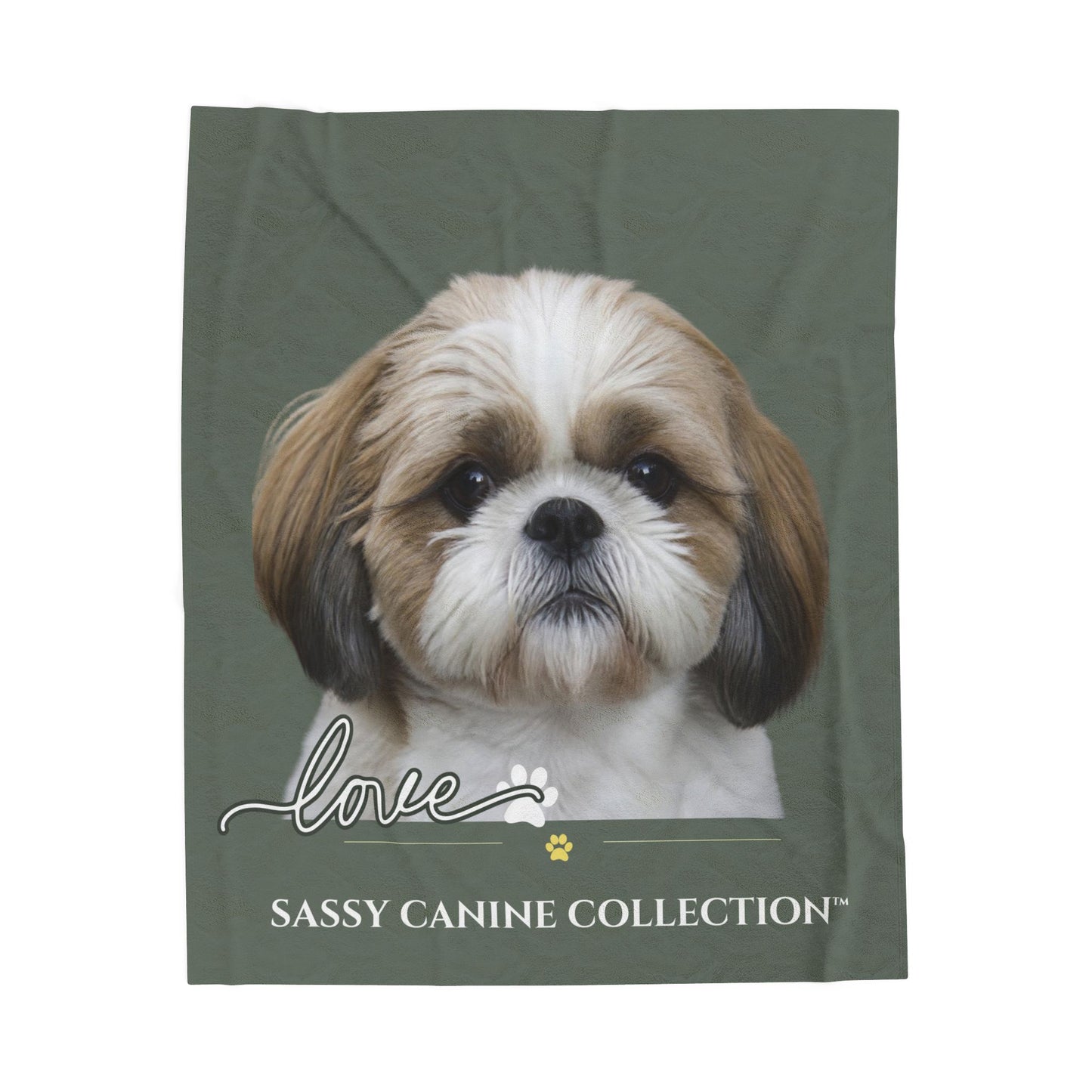 Shih Tzu Lover Plush Throw Blanket | Sassy Canine Collection