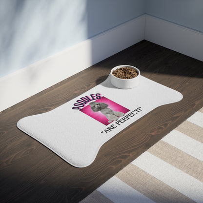 Poodle lover Pet Feeding Mats