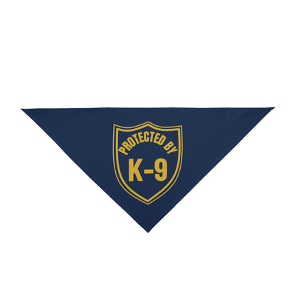 Protected by K-9 Dog Bandana -- Navy