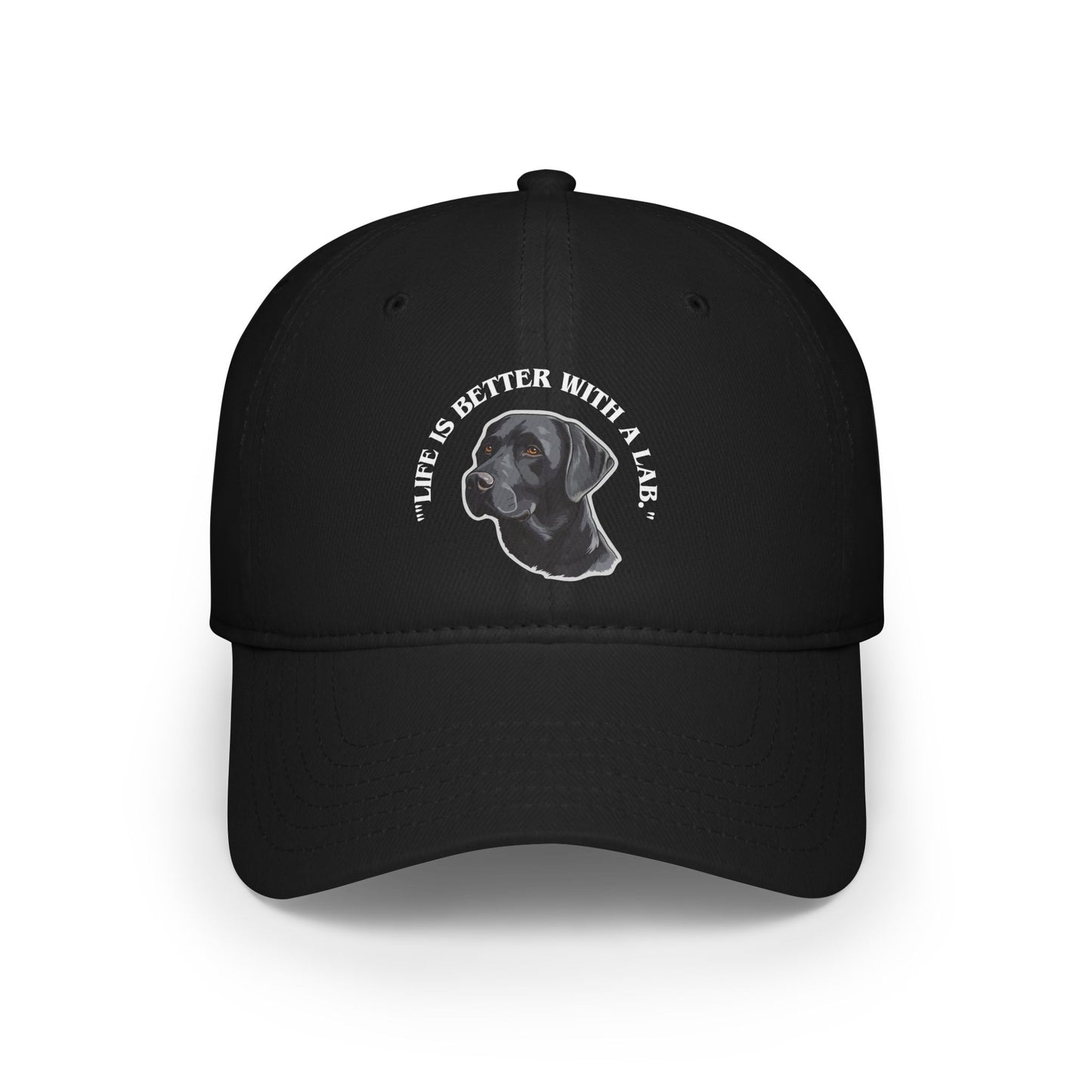 "Life Is Better With a Lab"  Labrador Retriever Lover Baseball Cap