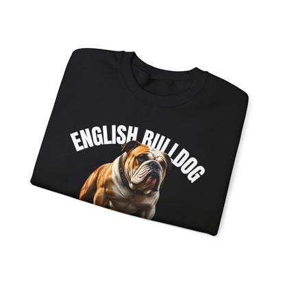 English Bulldog Sweatshirt | Strength. Loyalty. Heart
