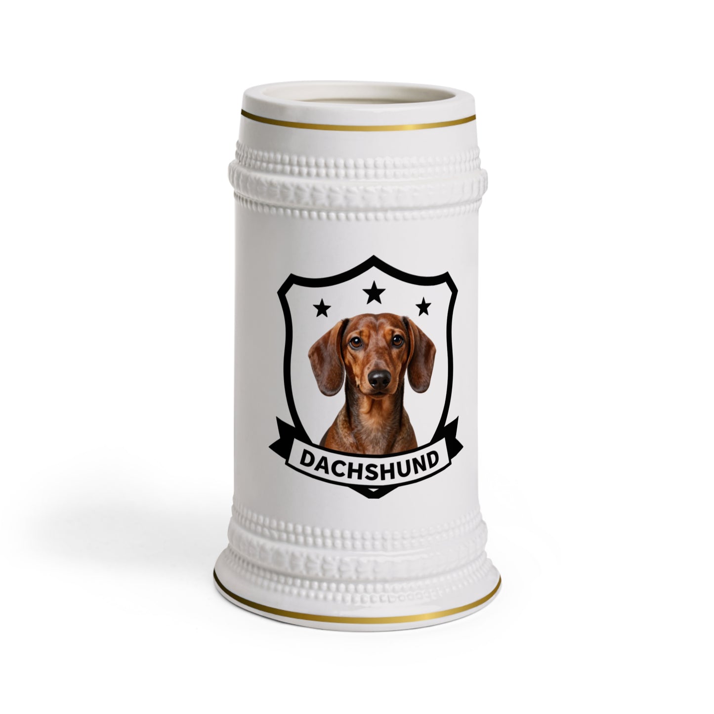 Dachshund Beer Stein | Heritage Crest Collection
