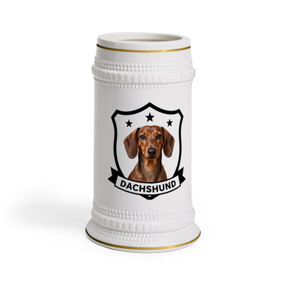 Dachshund Beer Stein | Heritage Crest Collection