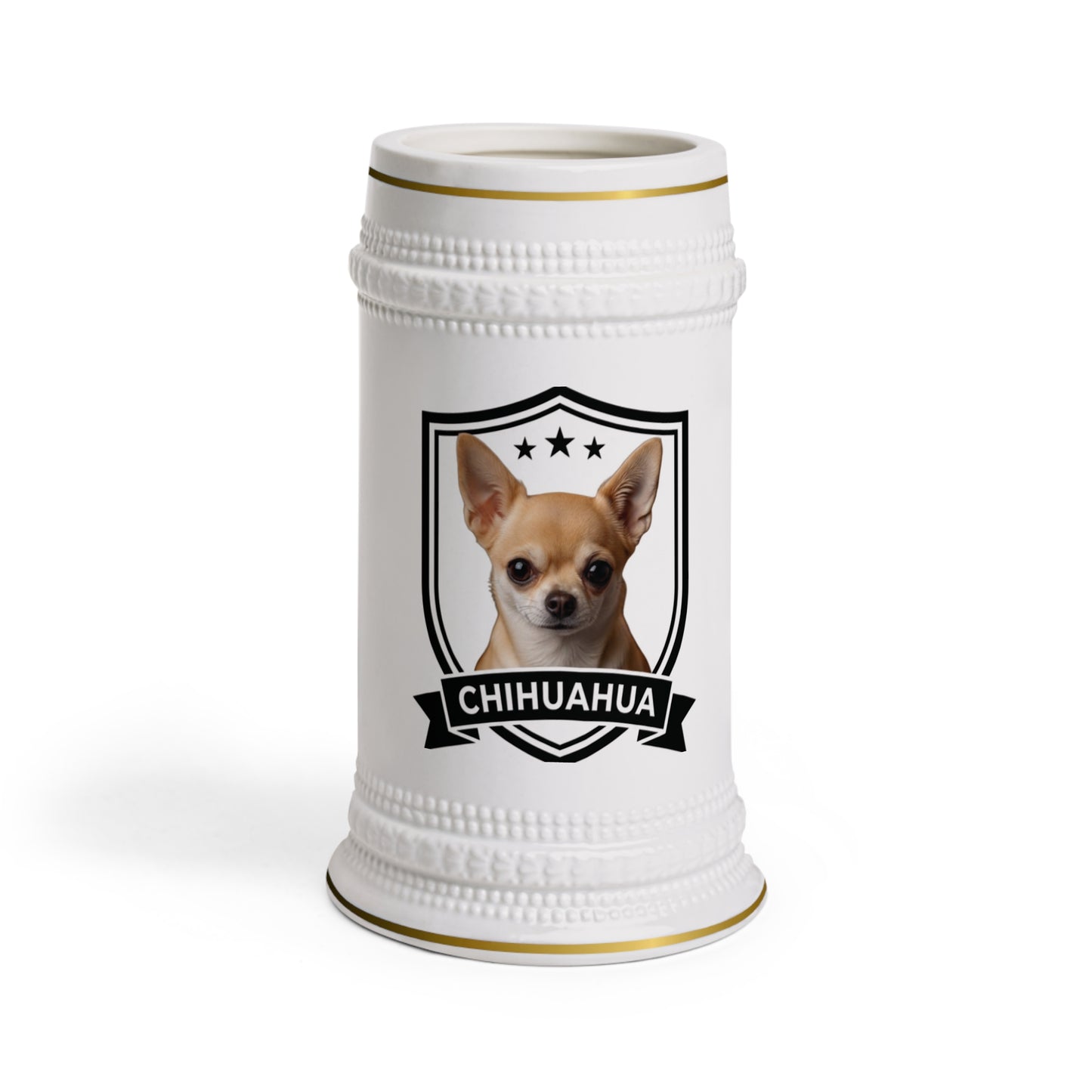 Chihuahua Beer Stein Mug | Heritage Crest Collection