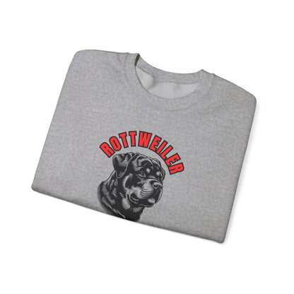 "Rottweiler... Guardians Of The Heart & Home"   Dog love Unisex Heavy Blend™ Crewneck Sweatshirt