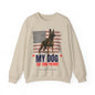 My Dog, The True Patriot Belgian Malinois Patriotic Sweatshirt